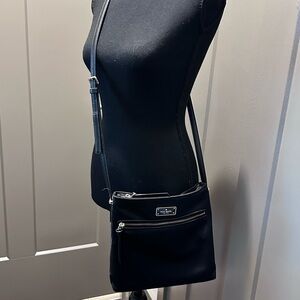 Kate Spade Black Nylon Messenger Bag